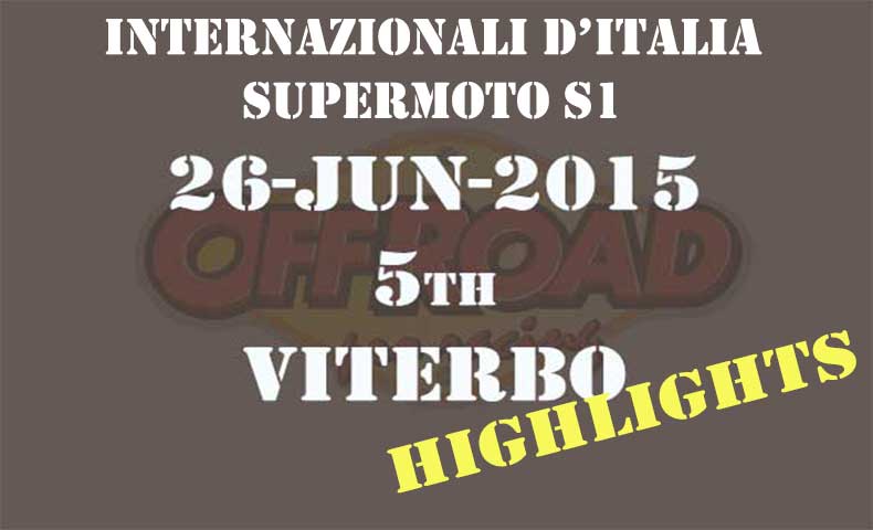HighLights Marc Schmidt at Internazionali d'Italia Supermoto rd#5 Viterbo 2015
